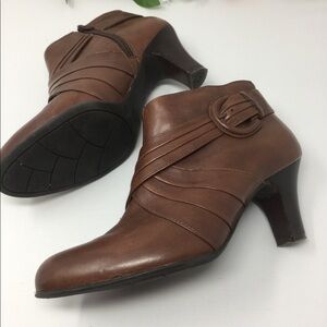 Nurture Leather Ankle Boots